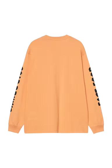 Carhartt L/S Cold Drinks T-Shirt Gentle Orange