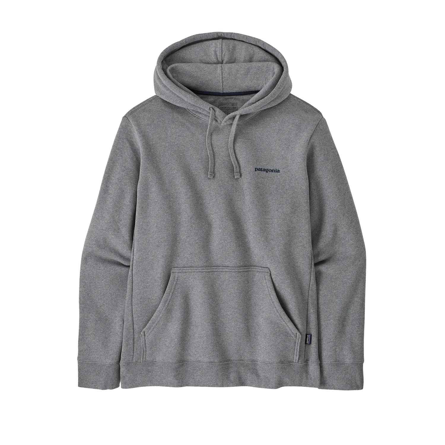 Patagonia Boardshorts Logo Uprisal Hoodie Gravel Heather - ARROW & BEAST