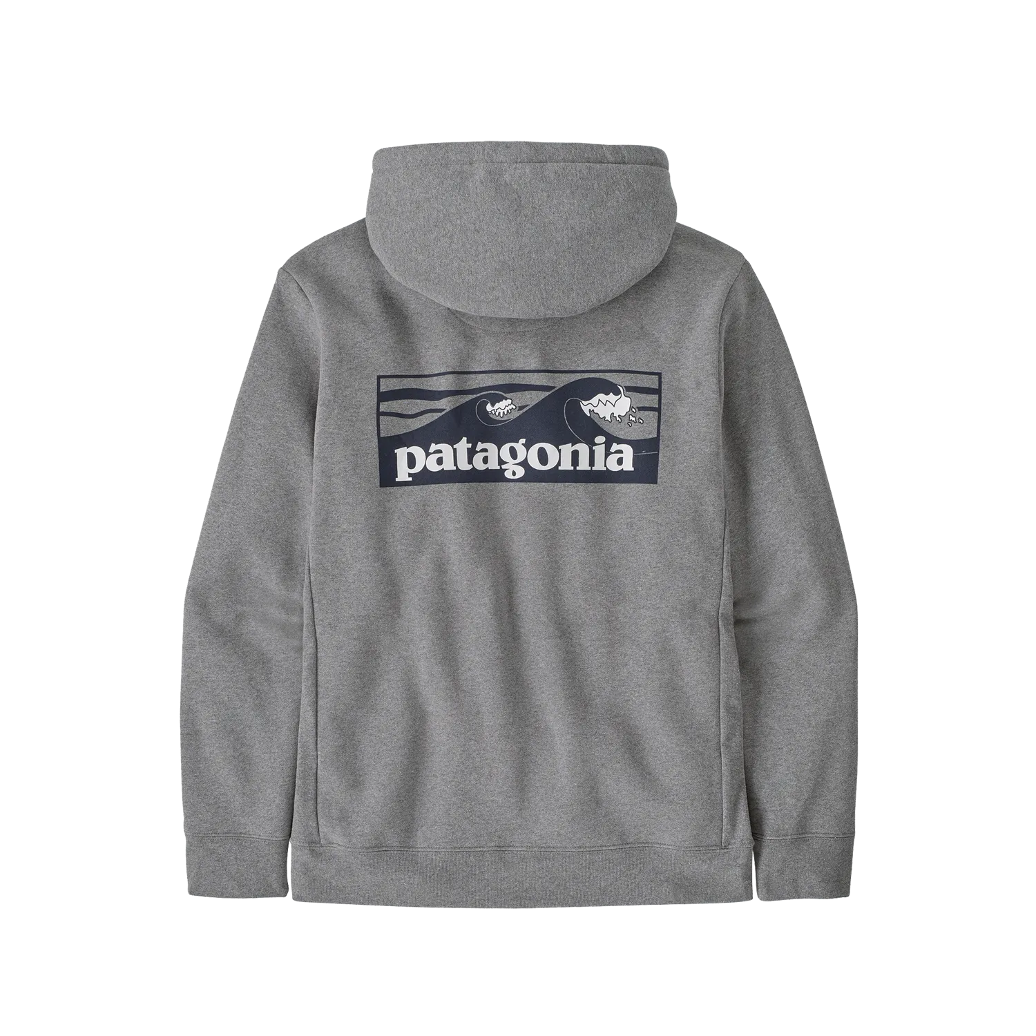 Patagonia Boardshorts Logo Uprisal Hoodie Gravel Heather - ARROW & BEAST