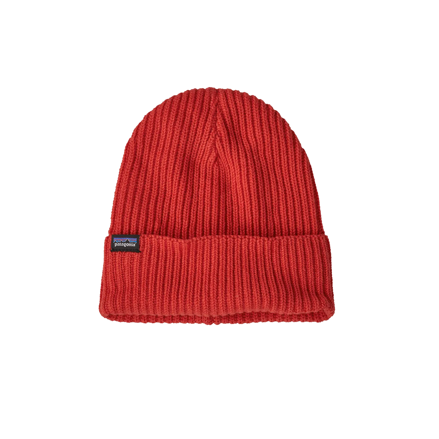 Patagonia Fishermans Rolled Beanie Madder Red - ARROW & BEAST