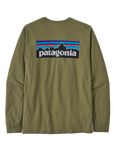Patagonia P-6 Logo LS Responsibili Tee Buckhorn Green