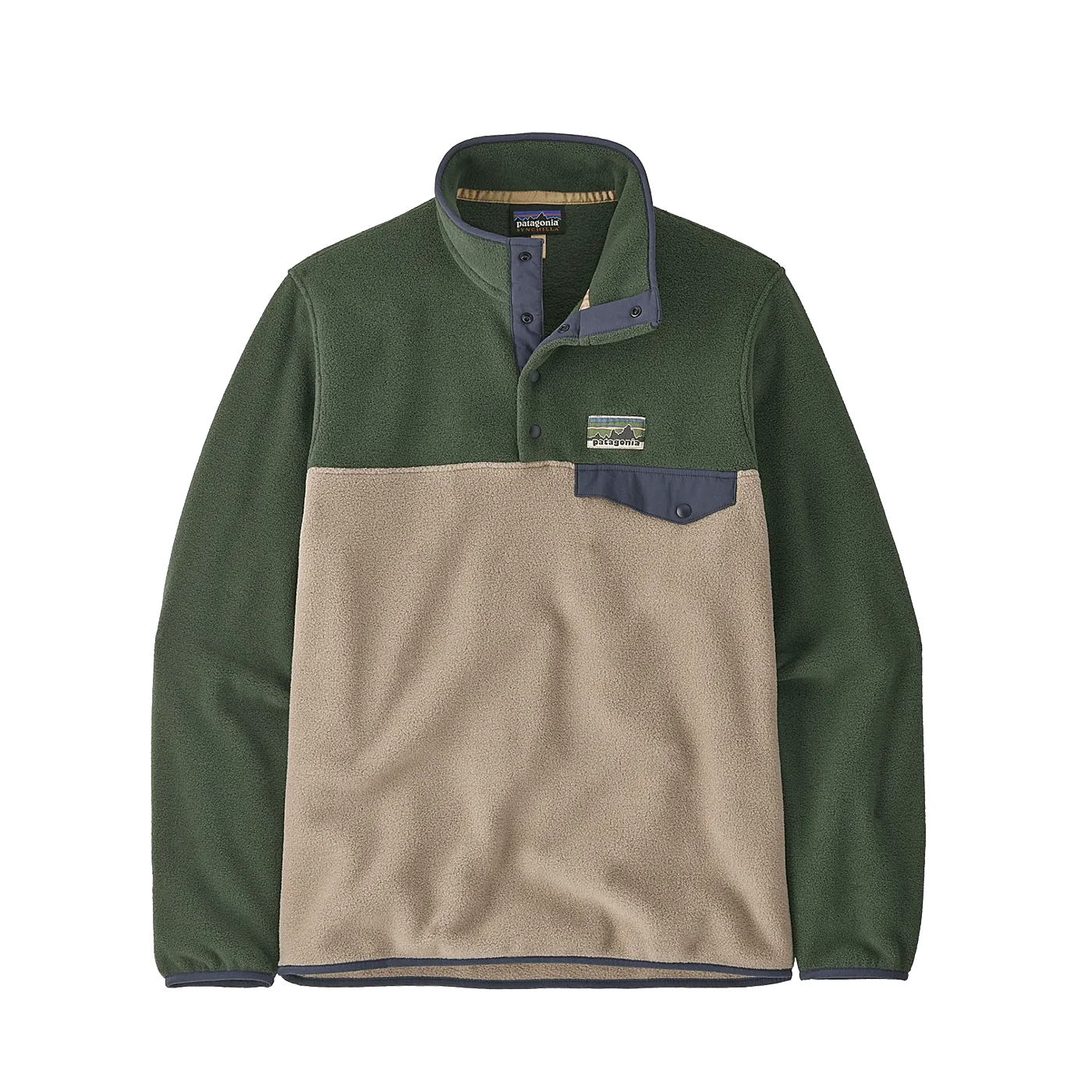 Patagonia Men's Classic Synchilla Fleece Snap-T Pullover Seabird Grey - ARROW & BEAST
