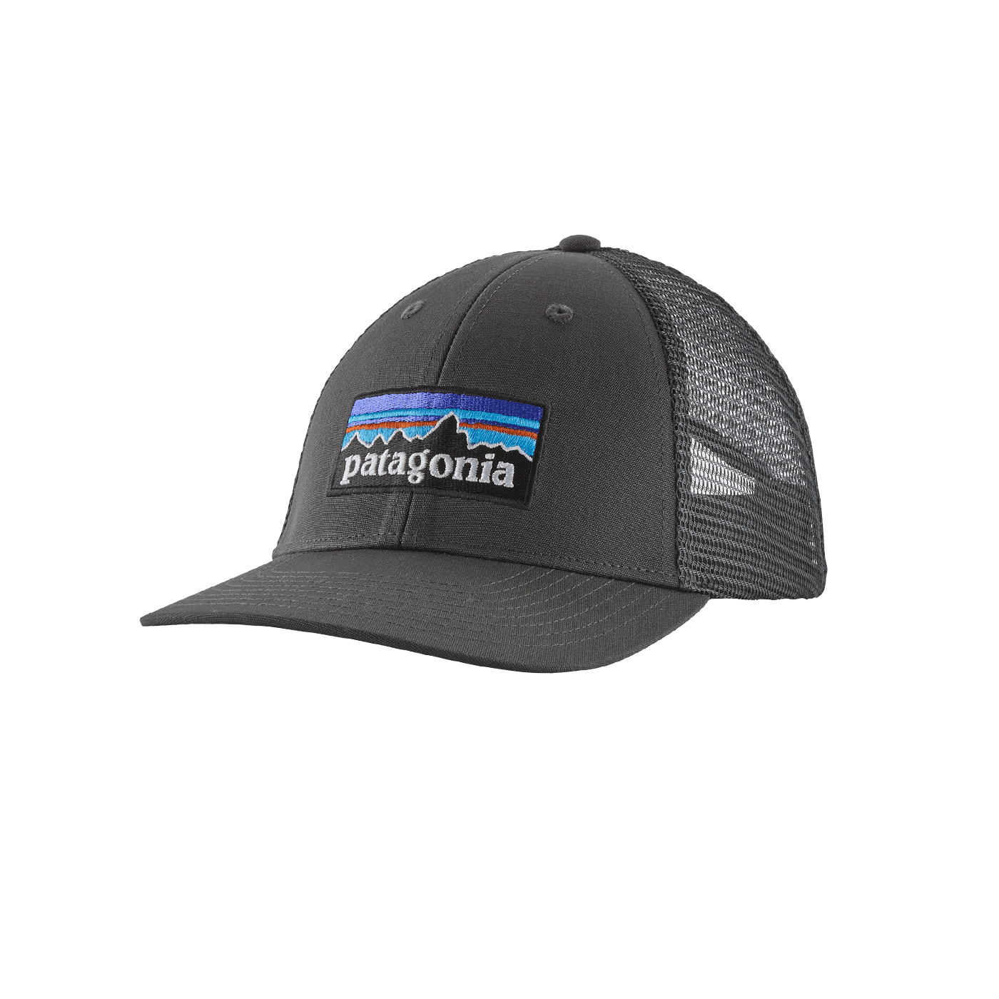 Patagonia P-6 Logo Low Pro Trucker Hat Forge Grey