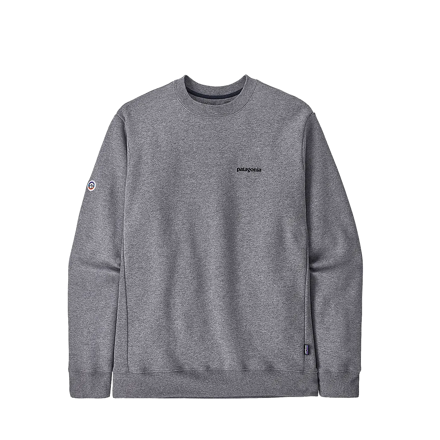 Patagonia Fitz Roy Icon Uprissal Crew Grey - ARROW & BEAST