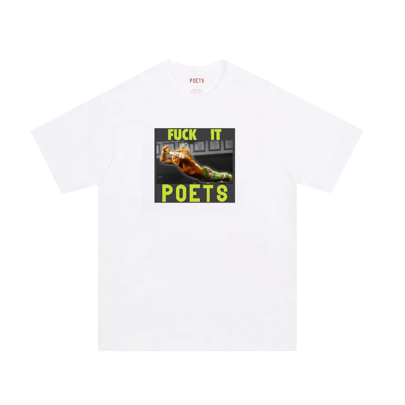 POETS Fuck It Tee White - ARROW & BEAST