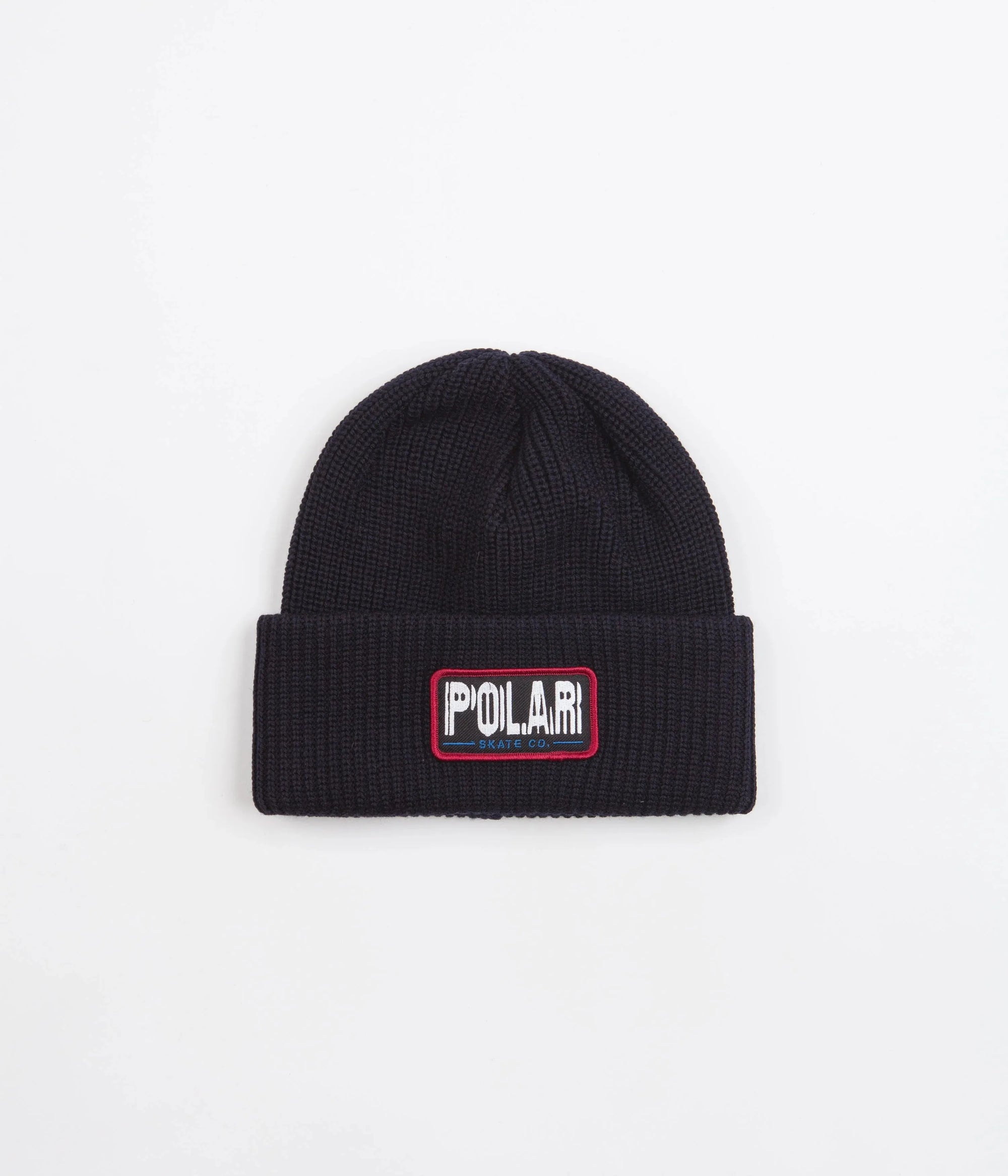 Polar Skate Co. Earthquake Merino Beanie Navy - ARROW & BEAST