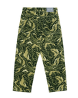 Polar Skate Co. 93! Work Pants Camo Green