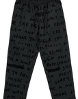 Polar Skate Co. Sad Notes Surf Pants Graphite