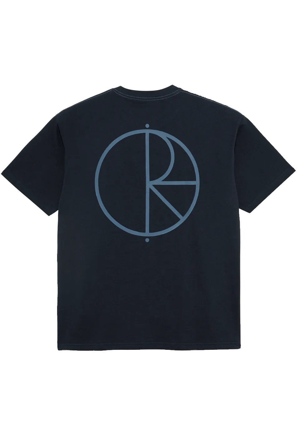 Polar Skate Co. Stroke Logo Tee Navy Blue