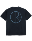 Polar Skate Co. Stroke Logo Tee Navy Blue