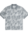 Polar Skate Co. Surf Polo Shirt Scribble Silver