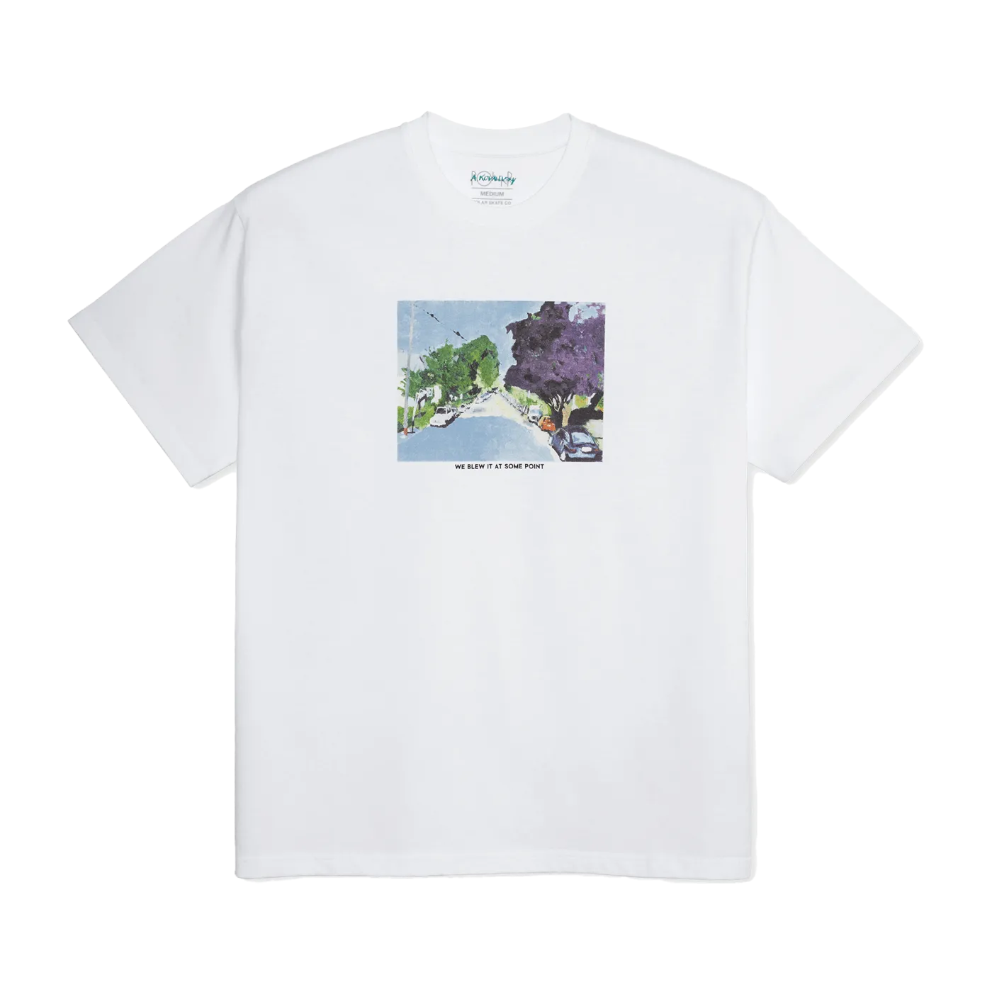 Copy of Polar Skate Co. We Blew It At Some Point Tee White