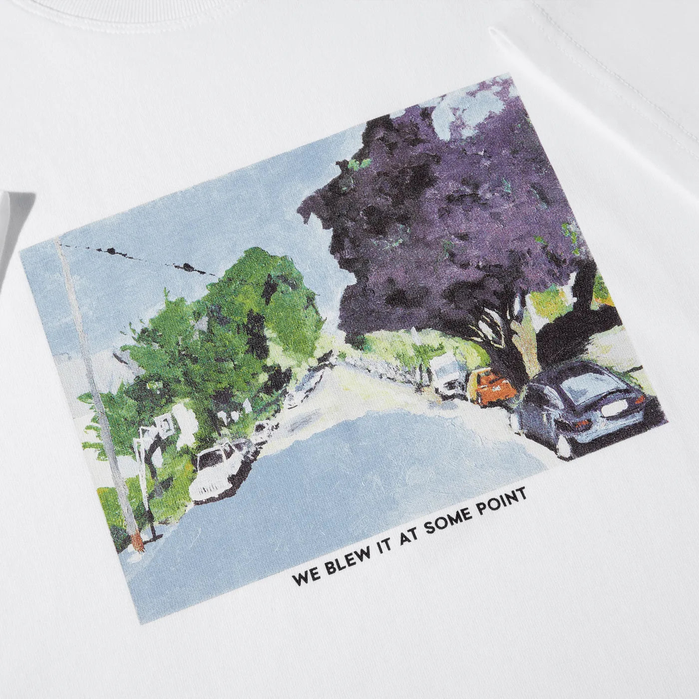 Copy of Polar Skate Co. We Blew It At Some Point Tee White