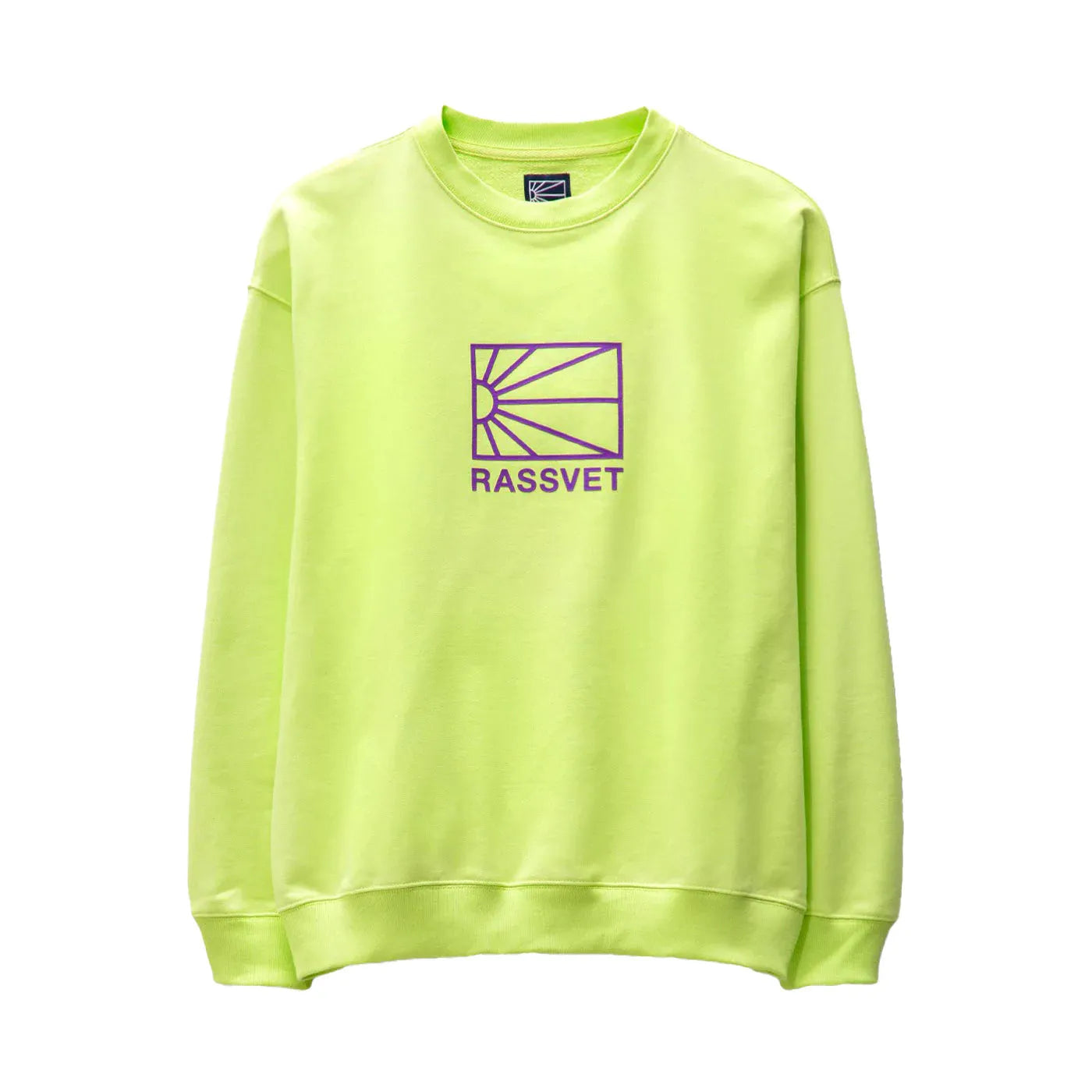 Rassvet Logo Crew Lime - ARROW & BEAST