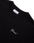 GRAND Collection Grand Script Tee Black - ARROW & BEAST