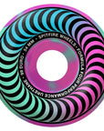 Spitfire Formula Four Swirled Classic 99A Wheels Pink Teal