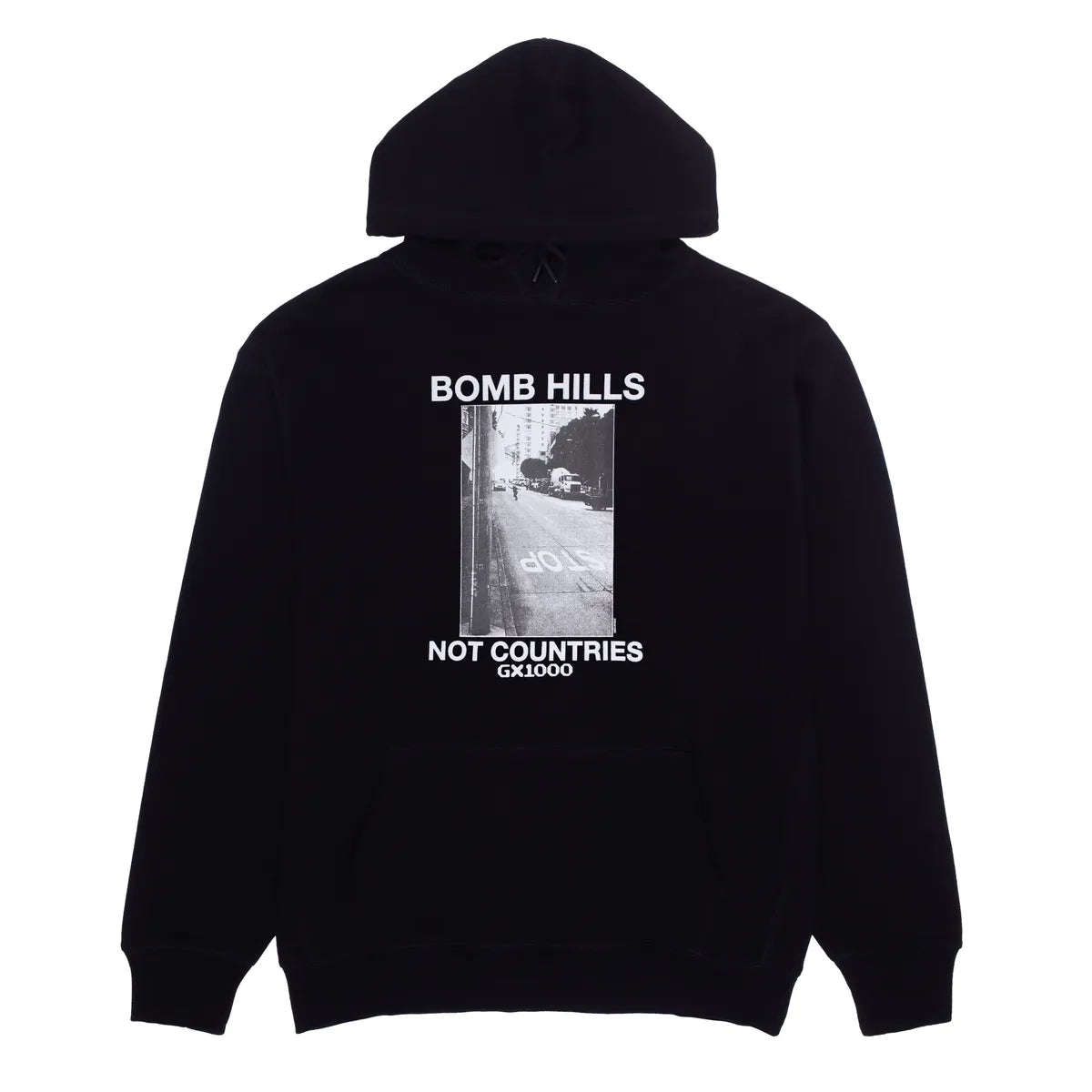 GX1000 Bomb Hills Hoodie Black - ARROW & BEAST