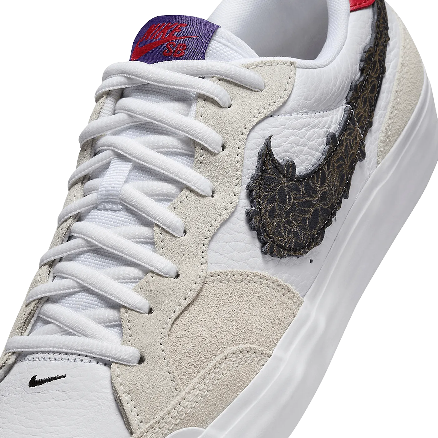 Nike SB Pogo Plus Sky Brown Skate Shoes White HF4085-100