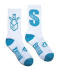 Slinky2020 Eyes Socks White