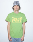 Slinky2020 Teach Peace T-Shirt Kiwi Green