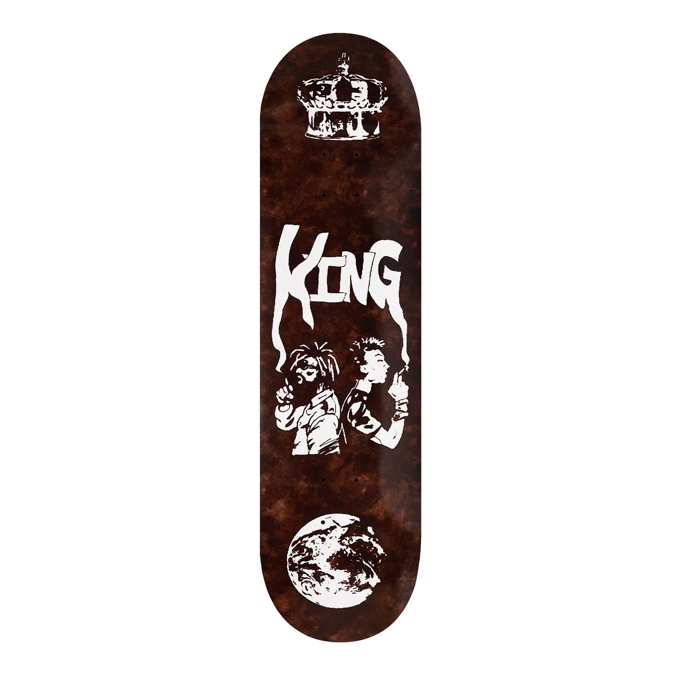 King Skateboards Na Nel Smith Smo-King Deck Schwarz
