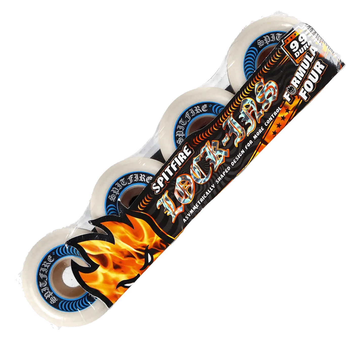 Spitfire Formula Four Lock ins 99A Wheels Natural