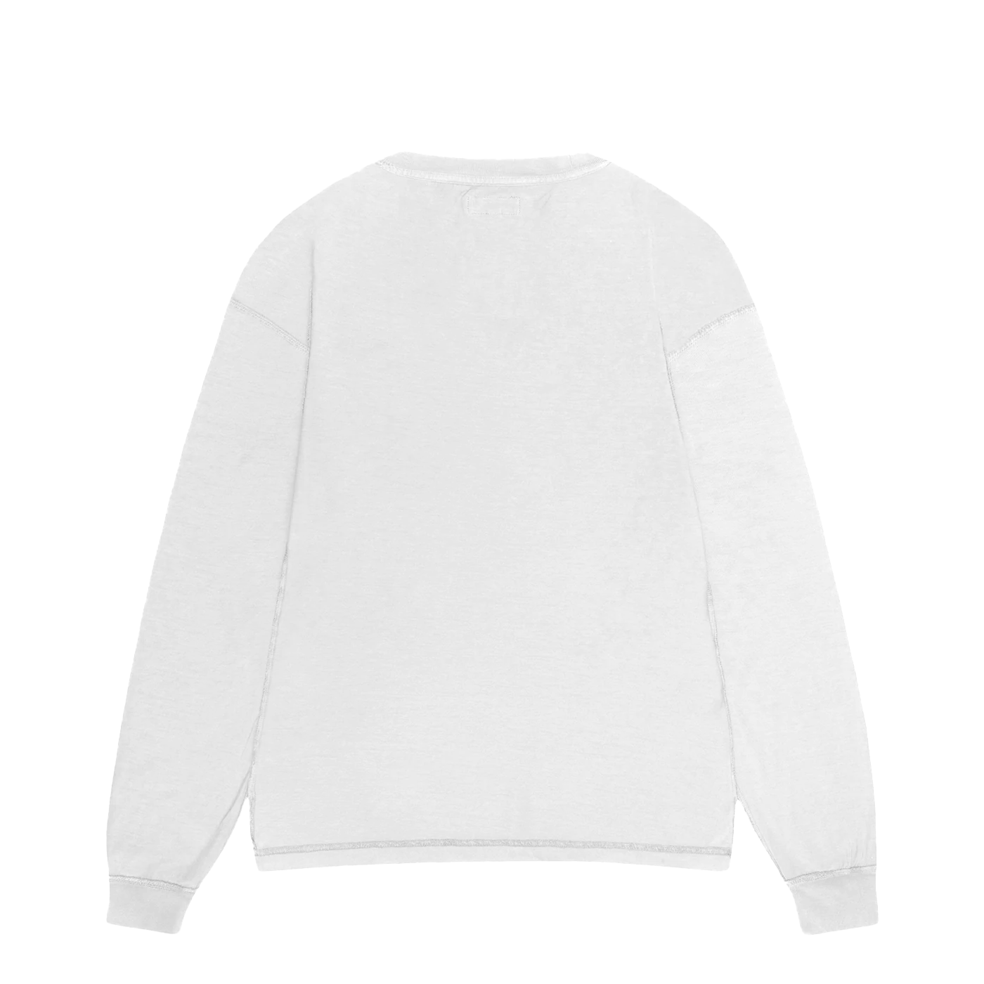 Stussy ロンT M ホワイト 長袖　LAZY LS オフホワイト　きなり Stussy ロンT M ホワイト 長袖 LAZY LS オフホワイト きなり