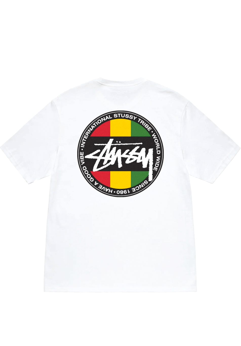 Stussy Classic Dot Tee White – ARROW & BEAST