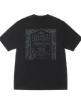 Stussy Beachhouse Pig. Dyed Tee Black