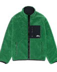 Stussy Sherpa Reversible Jacket Green