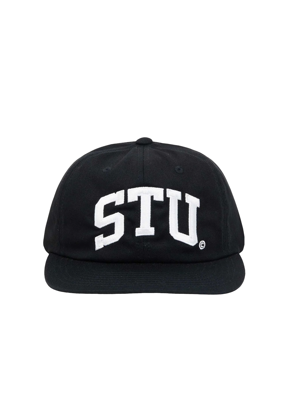 Stussy Stu Arch Strapback Cap Black – ARROW & BEAST