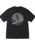 Stussy Surf Club Pig. Dyed Tee Black