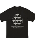 The Trilogy Tapes TTT Industrial Department T-Shirt Black - ARROW & BEAST