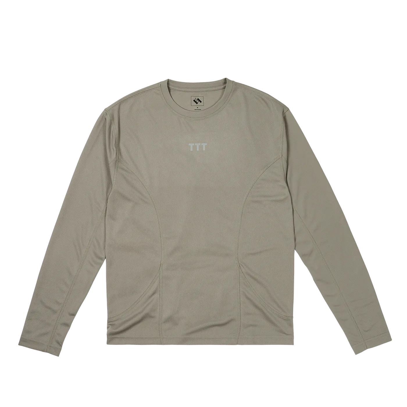The Trilogy Tapes TTT Running Longsleeve Top Grey