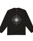 The Trilogy Tapes TTT Winter Glassworks Longsleeve Black - ARROW & BEAST