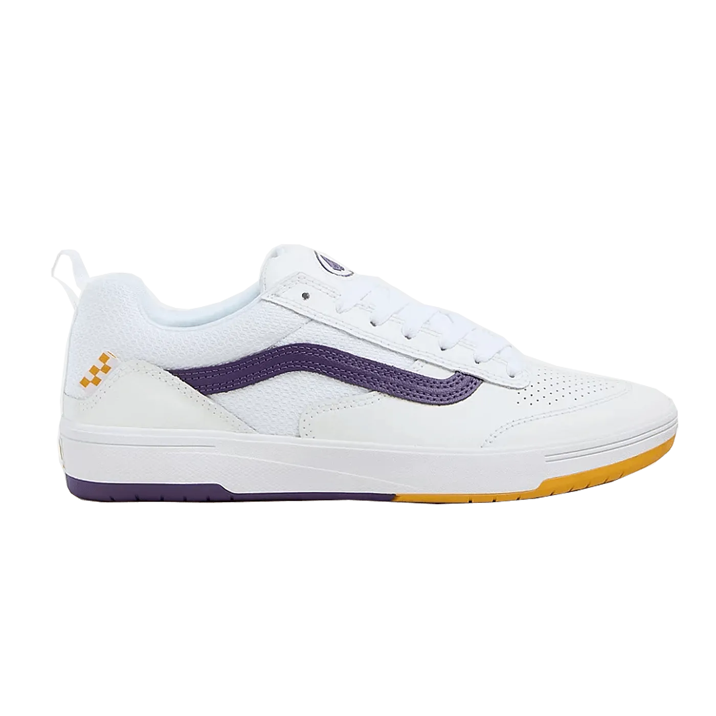 Vans Skate Zahba Low White Purple Yellow VN0A2Z3SWTM