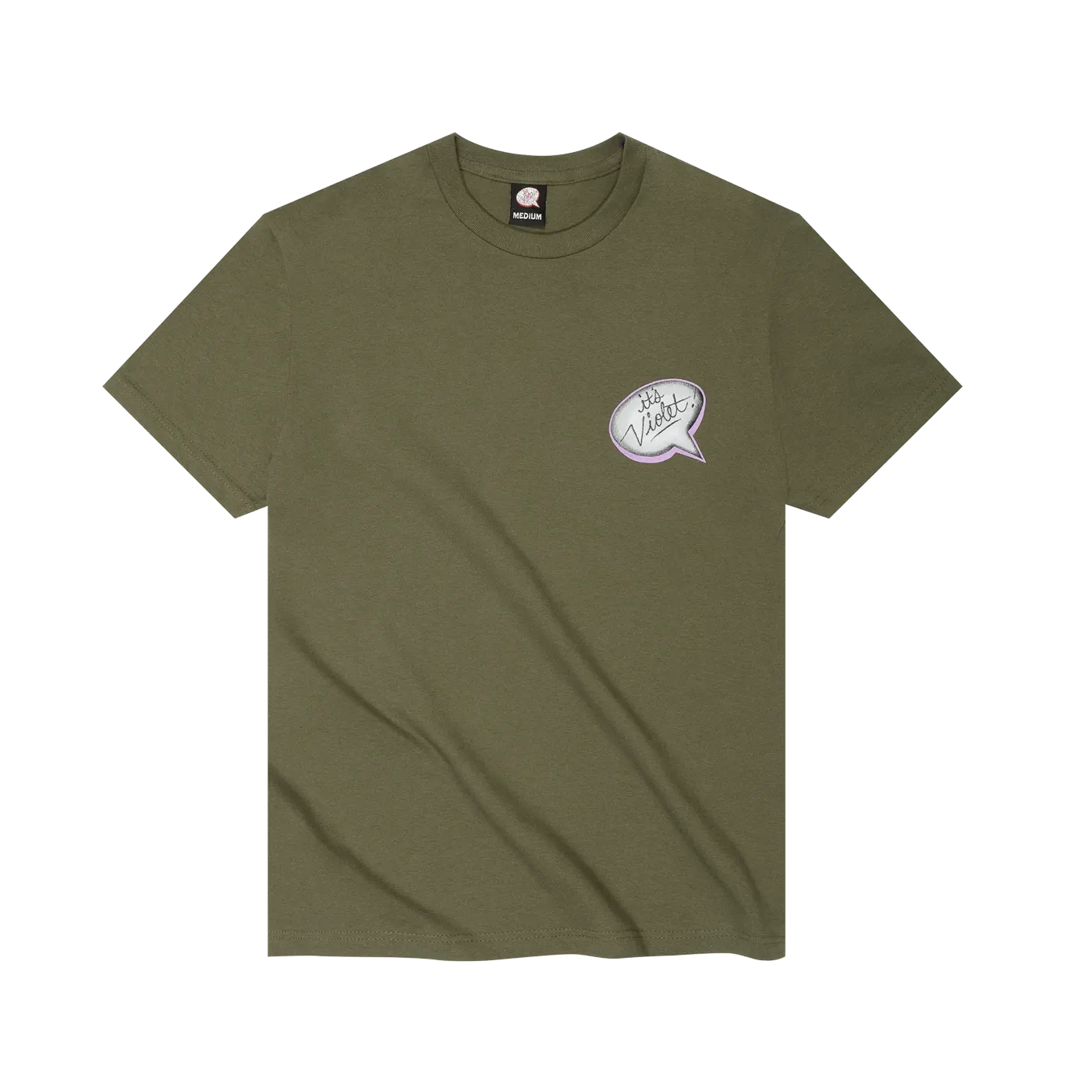 Violet Kader Put Your Money Where Your Mouth Is Tee Olive