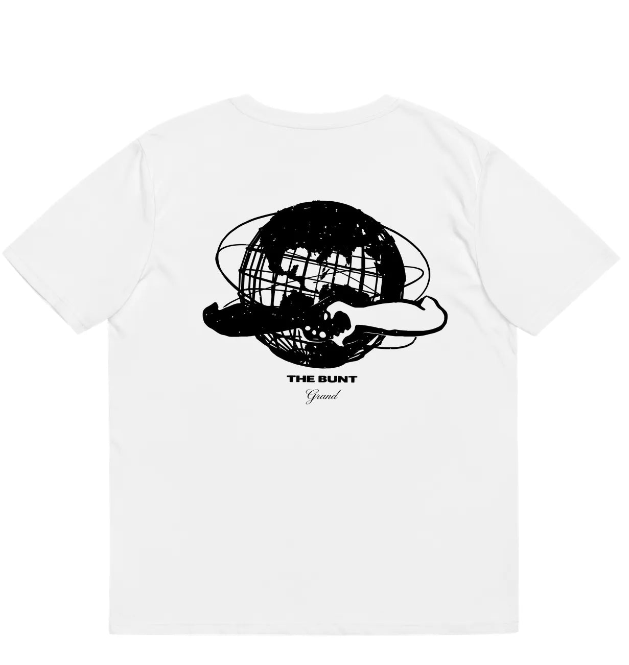 GRAND Collection Grand x The Bunt: Unisphere Tee White - ARROW & BEAST