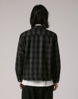 FORMER MERCHANDISE CA CHECK CAGE JACKET BLACK