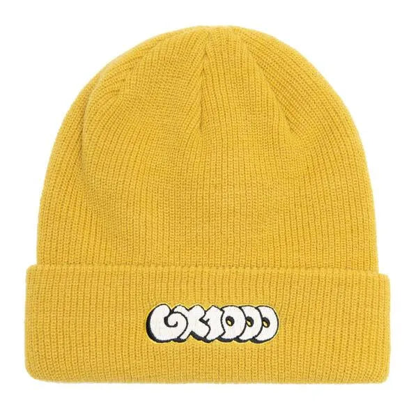 GX1000 - Bubble Beanie - Yellow-100% Cotton - Made in Korea - Yellow - ARROW & BEAST