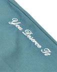 Alltimers - You Deserve It Embroidered Dickies - Lincoln Green - ARROW & BEAST