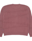 Fucking Awesome - Barbed Wire Knit Sweater - Mauve - ARROW & BEAST