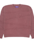 Fucking Awesome - Barbed Wire Knit Sweater - Mauve - ARROW & BEAST