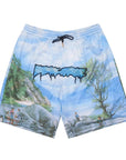 Fucking Awesome - Landscape Mesh Short - Multi - ARROW & BEAST