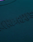 Fucking Awesome - Stamp Embossed Crew Teal - Teal - ARROW & BEAST