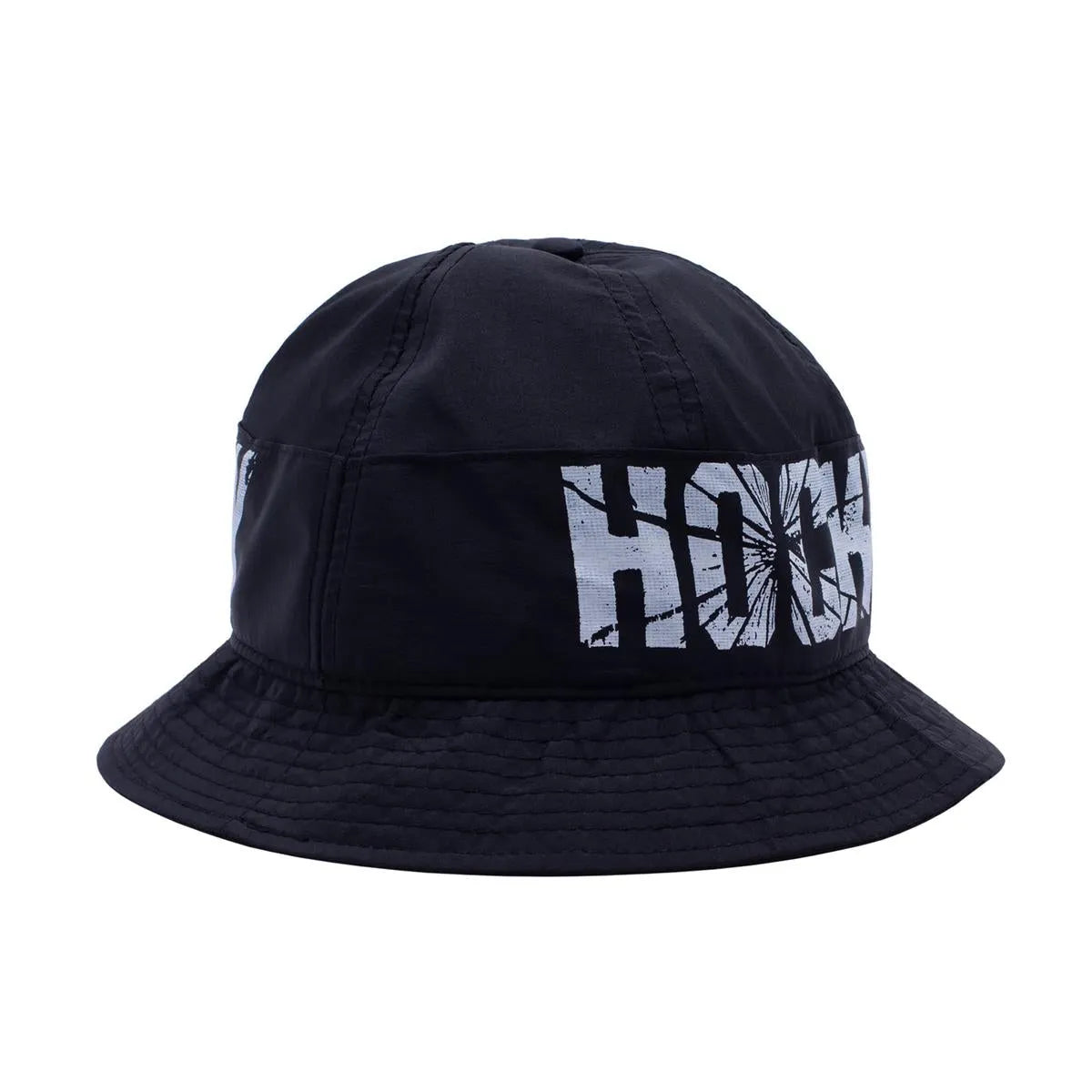 Hockey Skateboards Crinkle Bell Bucket Hat Black3M - ARROW & BEAST