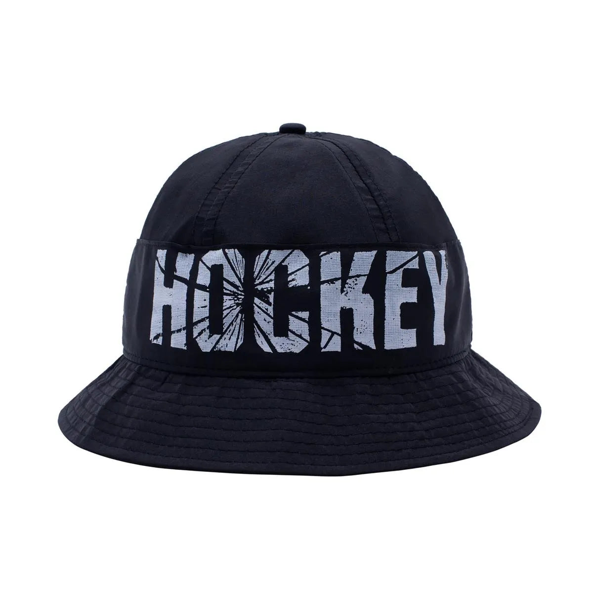Hockey Skateboards Crinkle Bell Bucket Hat Black3M - ARROW & BEAST