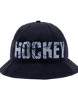 Hockey Skateboards Crinkle Bell Bucket Hat Black3M - ARROW & BEAST