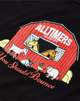 Alltimers Barn It Tee Black - ARROW & BEAST