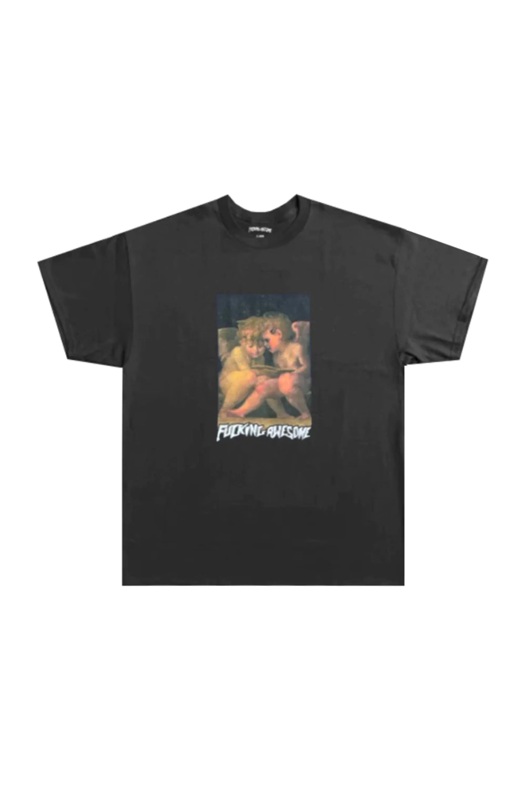 Fucking Awesome - Angel & Demon Tee - Black - ARROW & BEAST
